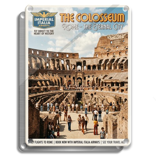Roma italia insegna - roma,