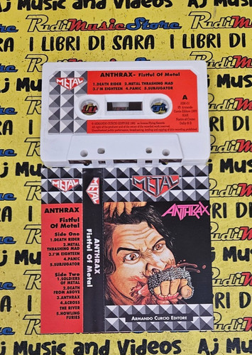 Anthrax fisful metal - mc,