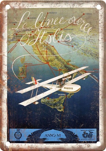 Insegna metallo poster - insegna,