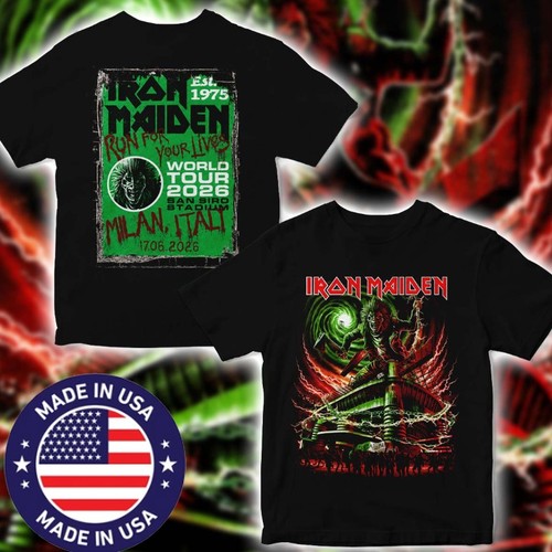 Maglietta iron maiden italia - maglietta,