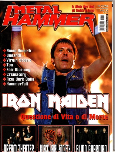 Iron maiden metal - maiden, hammer